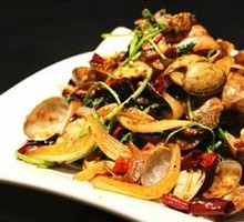 Spicy Stir-Fried Clams