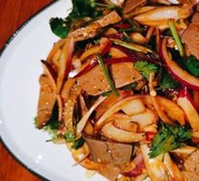 Stir-fried羊Liver with Spicy Sauce