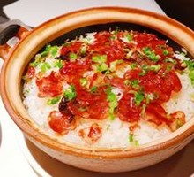 Cantonese Claypot Rice with Preserved Meats