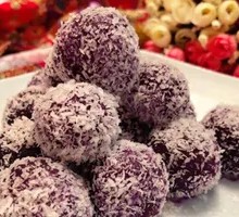 Purple Sweet Potato Balls
