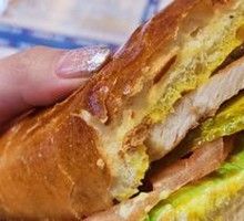 瀑布芝士猪扒包