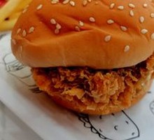 Spicy Chicken Leg Burger