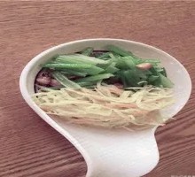 Celery and Potato Shreds