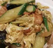 Wood Ear Mushroom and Pork Rice Bowl