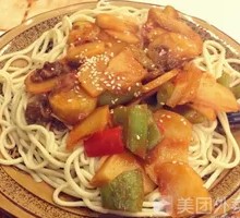 Beef and Potato Noodles