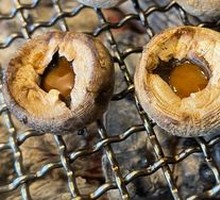 Roasted Button Mushrooms