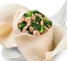 Bok Choy and Pork Dumplings