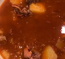 Beef Shank and Tomato Pot