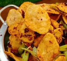 Spicy Potatoes in Dry Pot