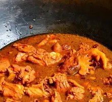 Stewed Chicken in Iron Pot