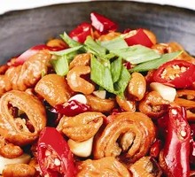 Dry Pot Intestine and Heart Meat