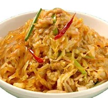 Sour Cabbage Noodle Rice Bowl