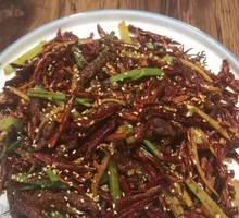 Dry-Fried Beef Strips