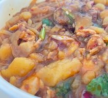 Mashed Potato and Grilled Meat Rice