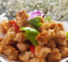 Green Pepper and Pork Slices