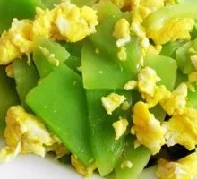 Stir-fried Lettuce with Eggs