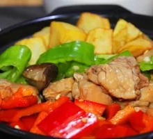 Stewed Chicken with Brown Sauce