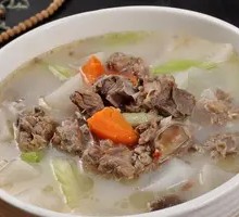 Lamb and Radish Noodle Pot