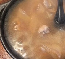 Pork Rib and Wide Noodle Hot Pot