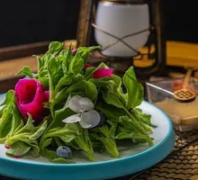 Ice Plant Vegetable Salad