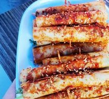 Stuffed Tofu Skin Rolls