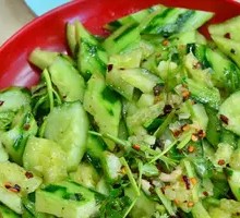Vegetarian Cucumber Salad