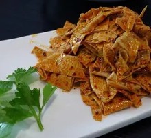 Sweet and Spicy Tofu Skin