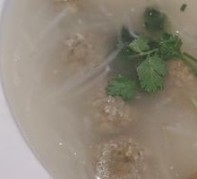 Radish Dumpling Soup