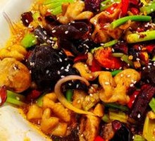 Spicy Pork Intestines Stir-fry