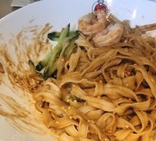 Shrimp and Scallion Oil Noodles