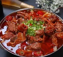 Tendon and Brain Hot Pot