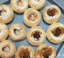 Roasted Button Mushrooms
