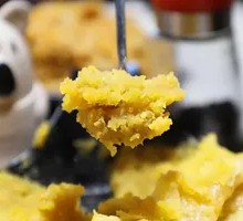 Cheese Baked Sweet Potato