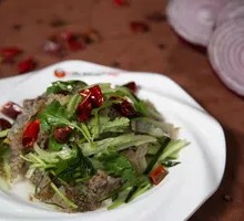Stir-fried Barramundi Skin Salad