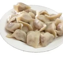 Steamed Dumplings with Leek and Egg Filling