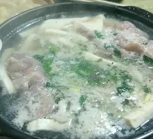 Tofu and Lamb Hot Pot