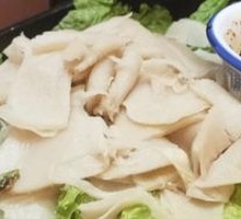 Sauce-drenched Tripe