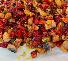 Spicy Chicken with Chili