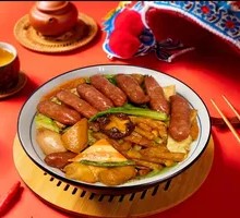 Korean Sausage Hot Pot
