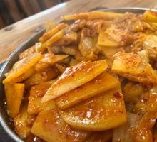辣白菜土豆片