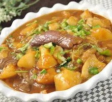 Stewed Potato and Eggplant