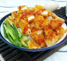 Cumin Crispy Chicken Rice