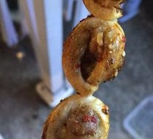 Heart-shaped Meat Roll