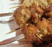 Grilled Chicken Heads