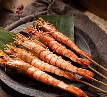 特色烤大虾