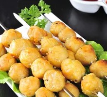 Grilled Chicken Meatballs