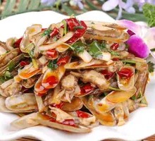 Stir-Fried Small Fresh Shellfish