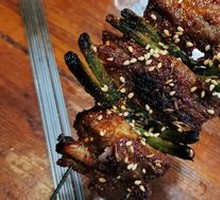 Garlic Stalk with Lamb Ribs