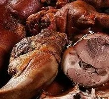 Pork head meat