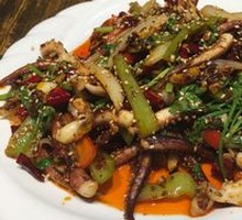 Spicy Squid Stir-Fry